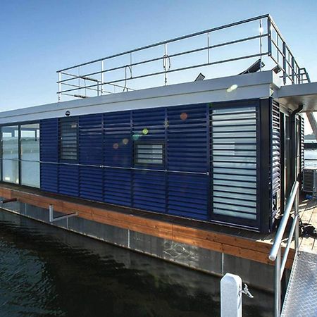 Hausboot Floating Houses Blue Active In Ribnitz-Damgarten Buitenkant foto